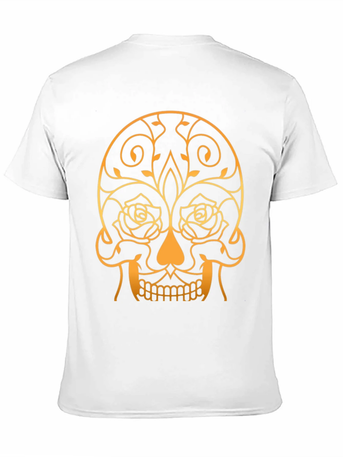 Skull & Roses Graphic Tee - Black T-Shirt product image 1
