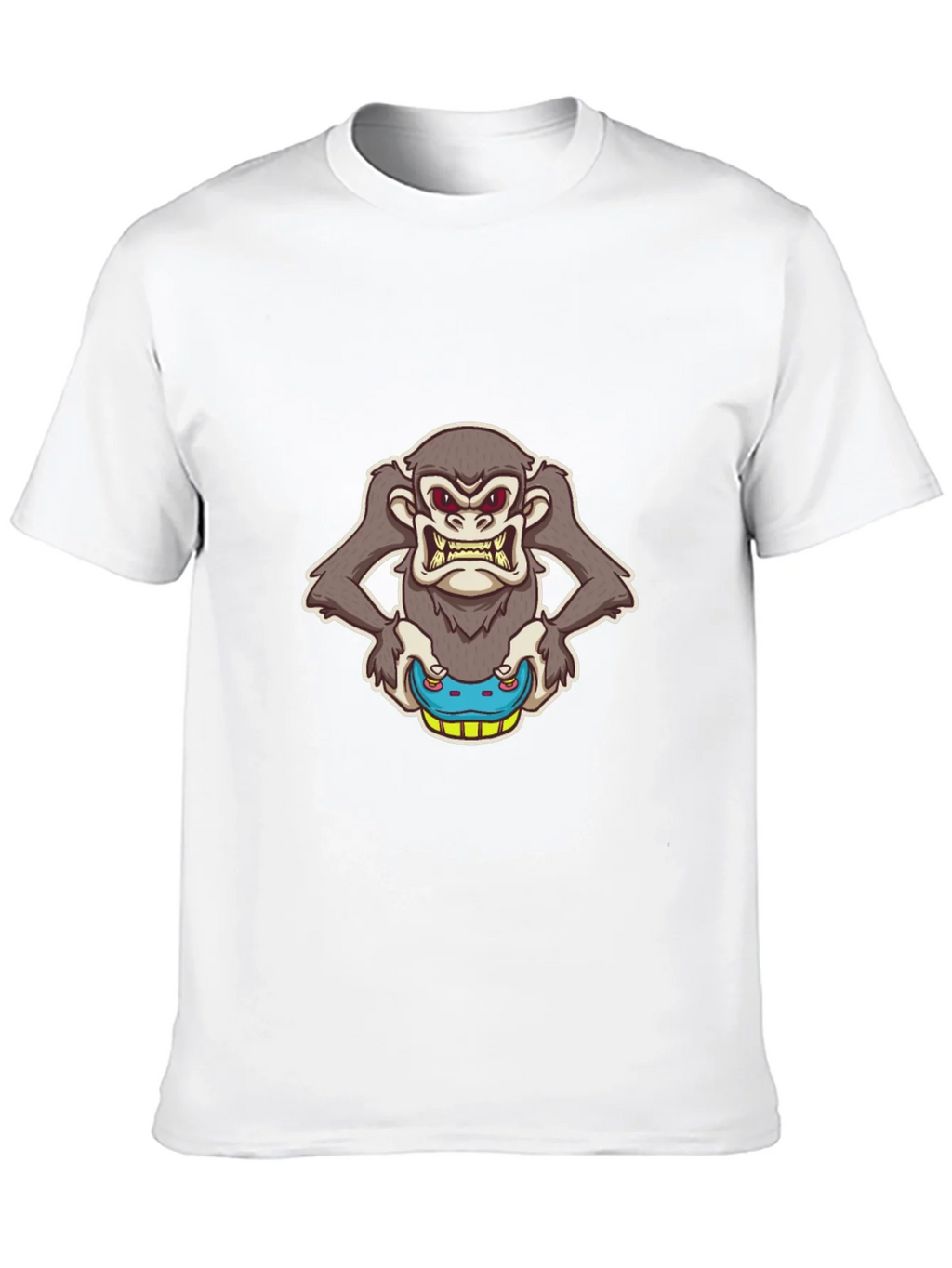 Grumpy Monkey Skateboard Graphic Tee product image 9