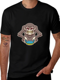 Grumpy Monkey Skateboard Graphic Tee product image 1