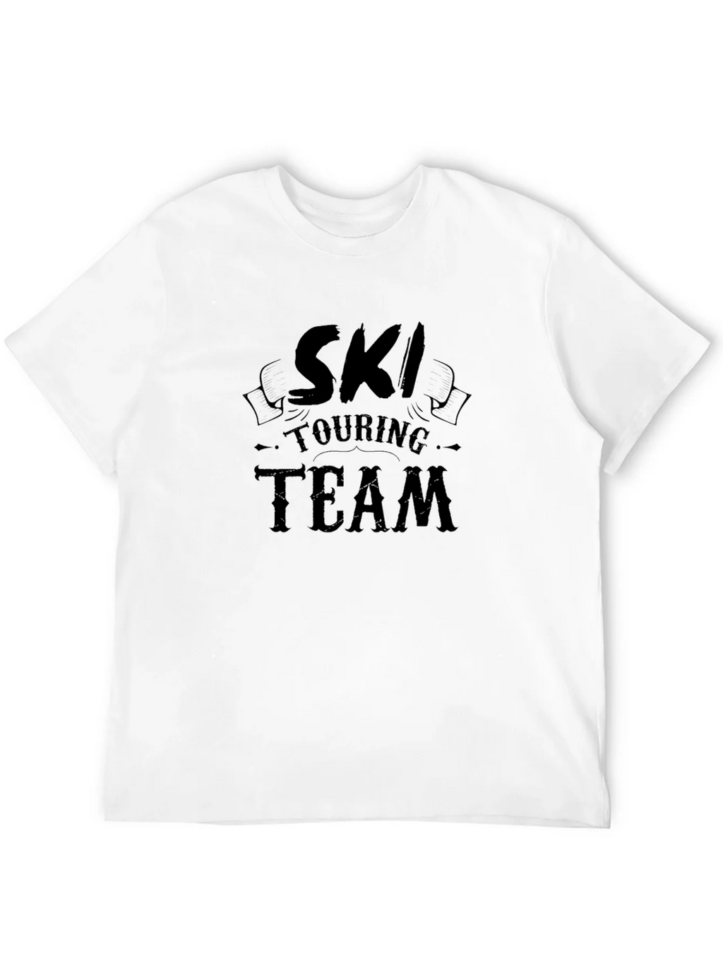 Ski Touring Team Black Graphic Tee product image 8
