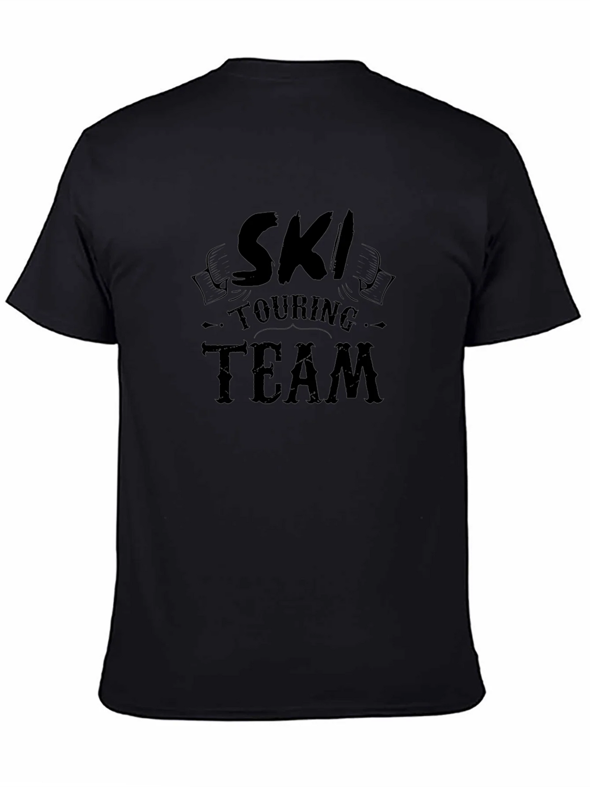 Ski Touring Team Black Graphic Tee product image 4