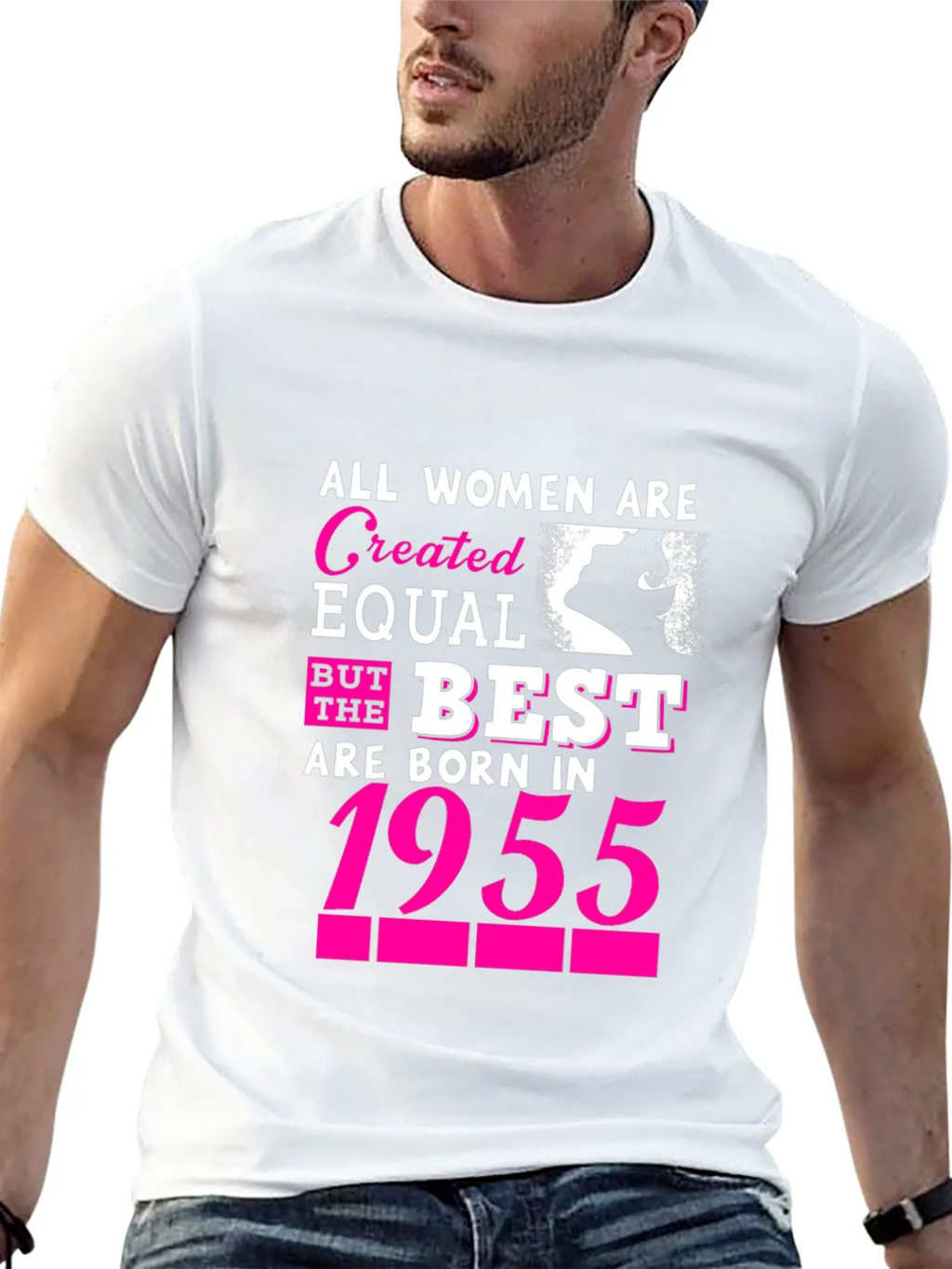 Women Born in 1955 T-Shirt - Birthday Gift product image 3
