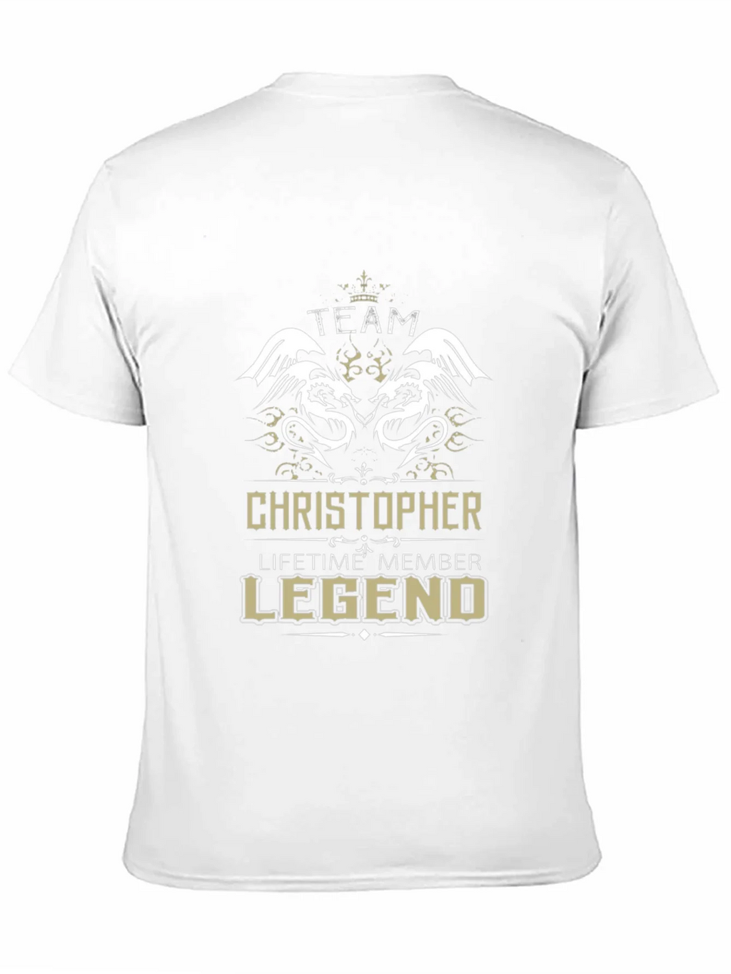 Team Christopher Legend Tee - Lifetime Member T-Shirt product image 10