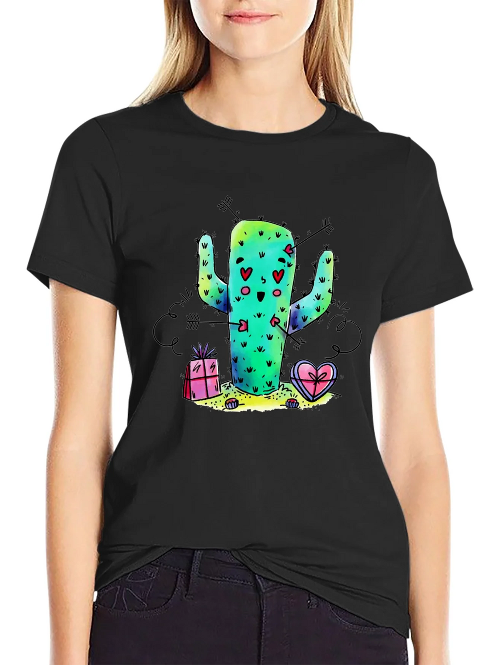 Love Cactus T-Shirt product image 2