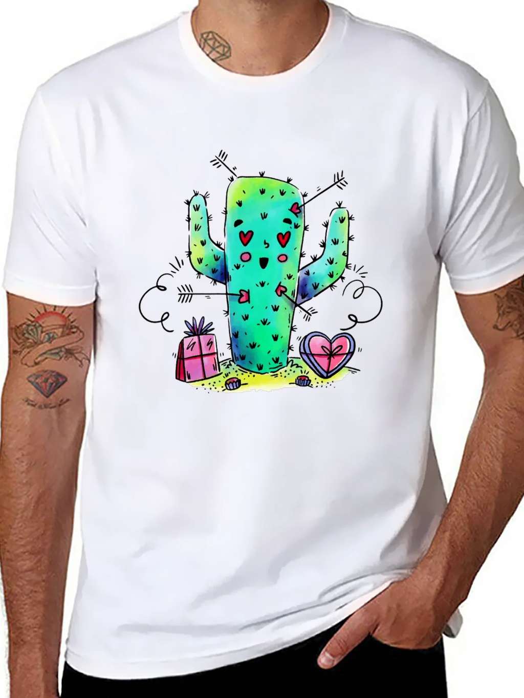 Love Cactus T-Shirt product image 3