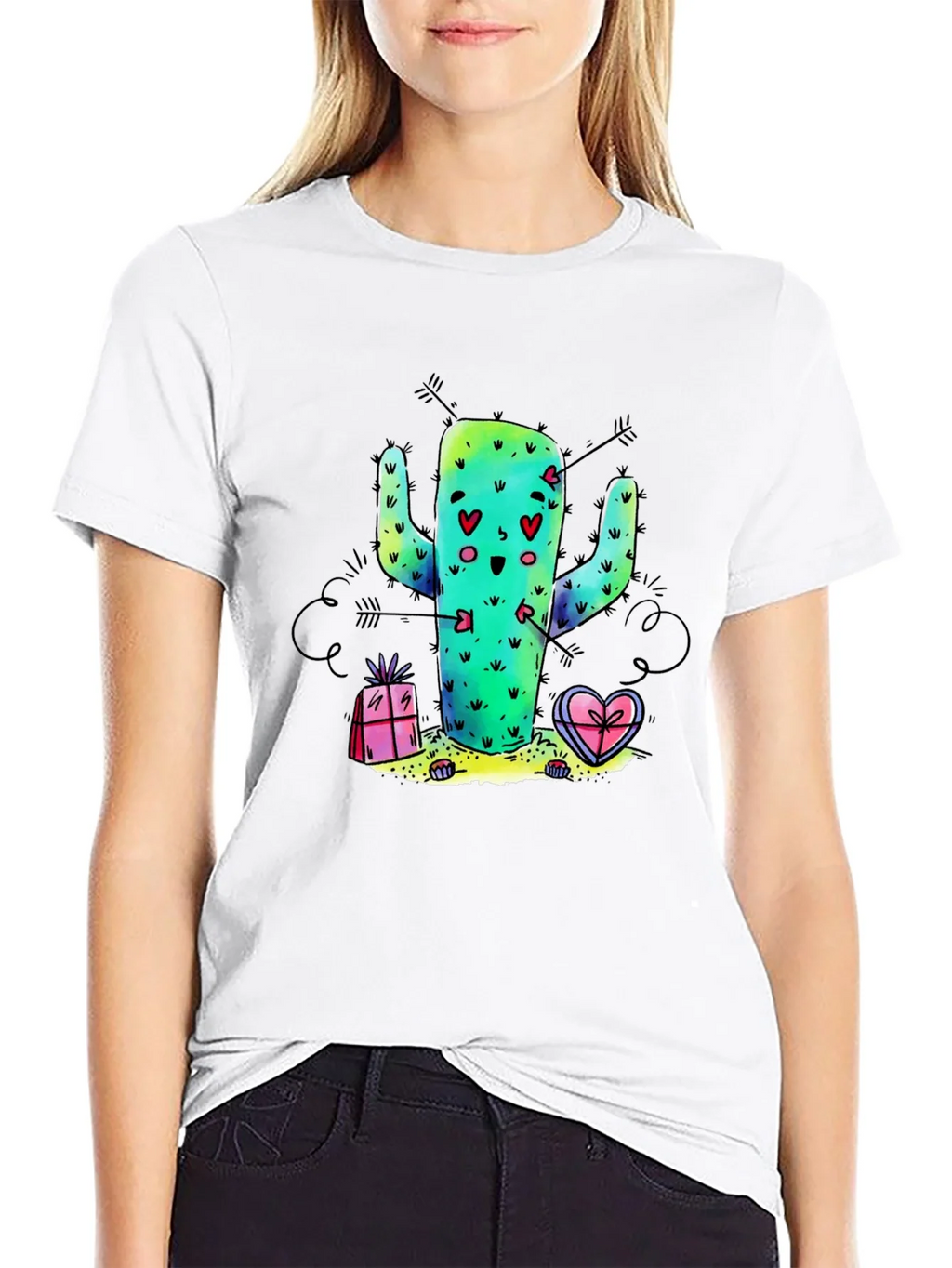 Love Cactus T-Shirt product image 4