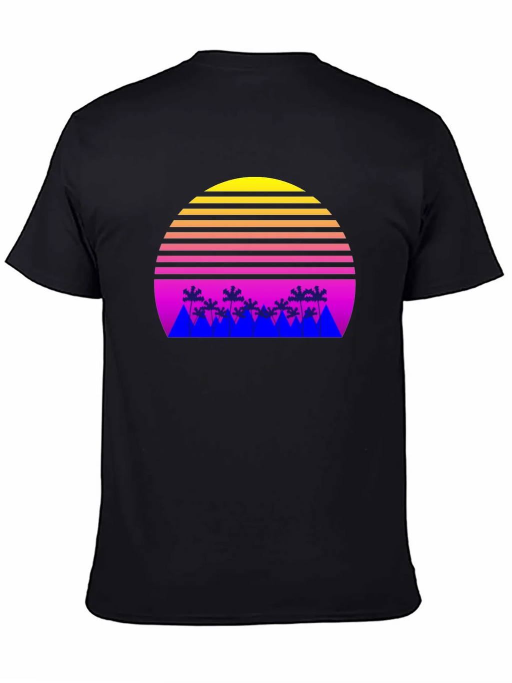 Retro Sunset Palm Tree T-Shirt product image 3