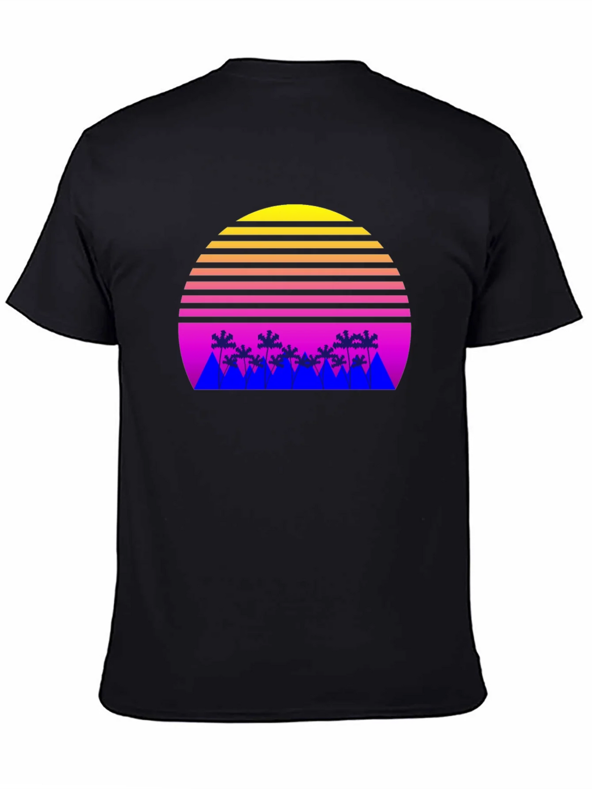 Retro Sunset Palm Tree T-Shirt product image 3