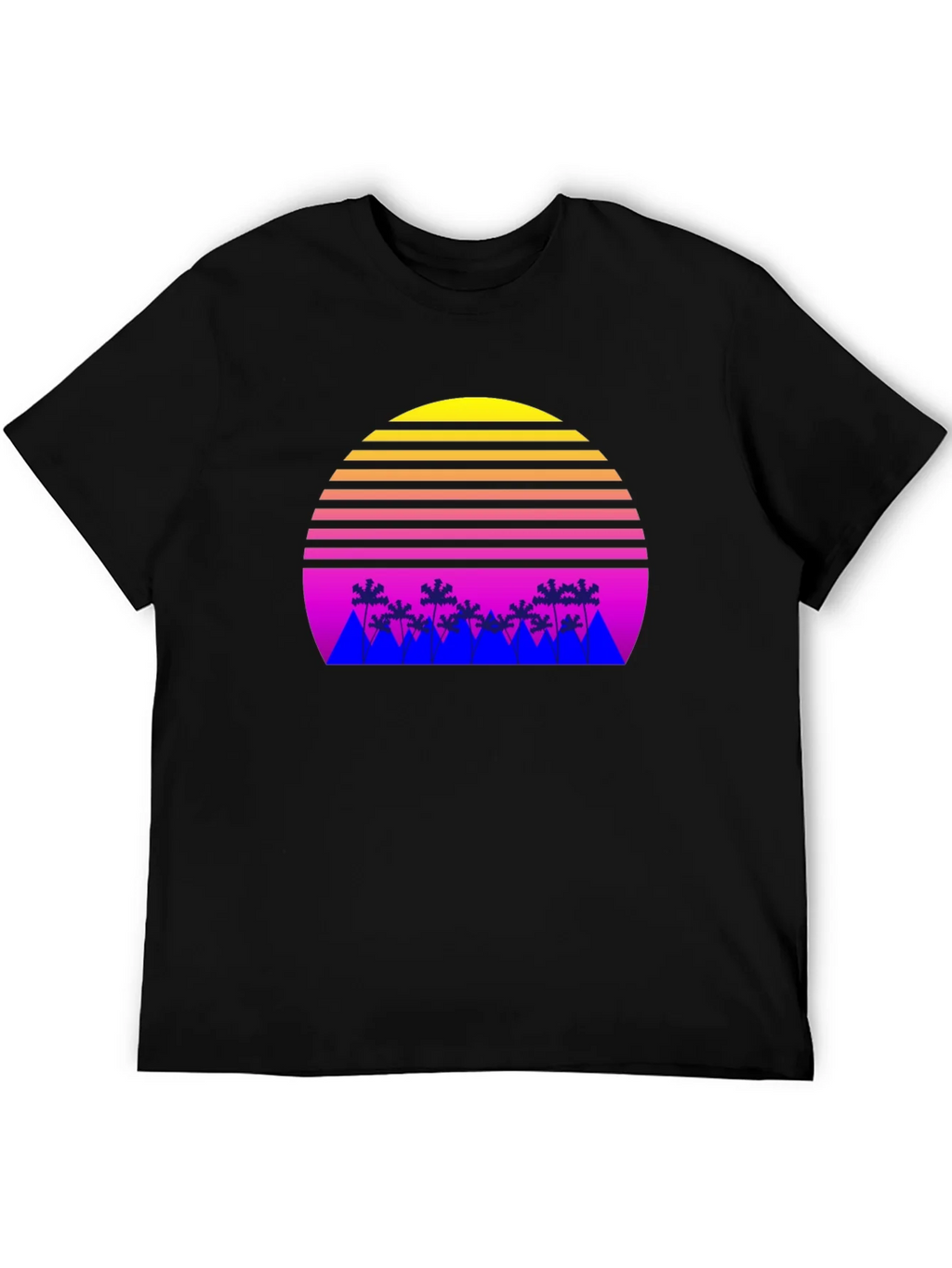 Retro Sunset Palm Tree T-Shirt product image 4