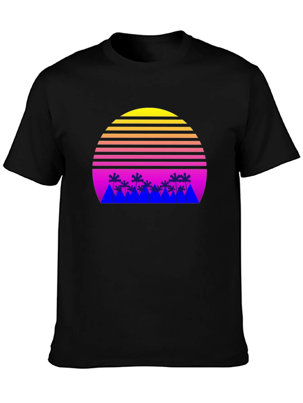 Retro Sunset Palm Tree T-Shirt product image 2