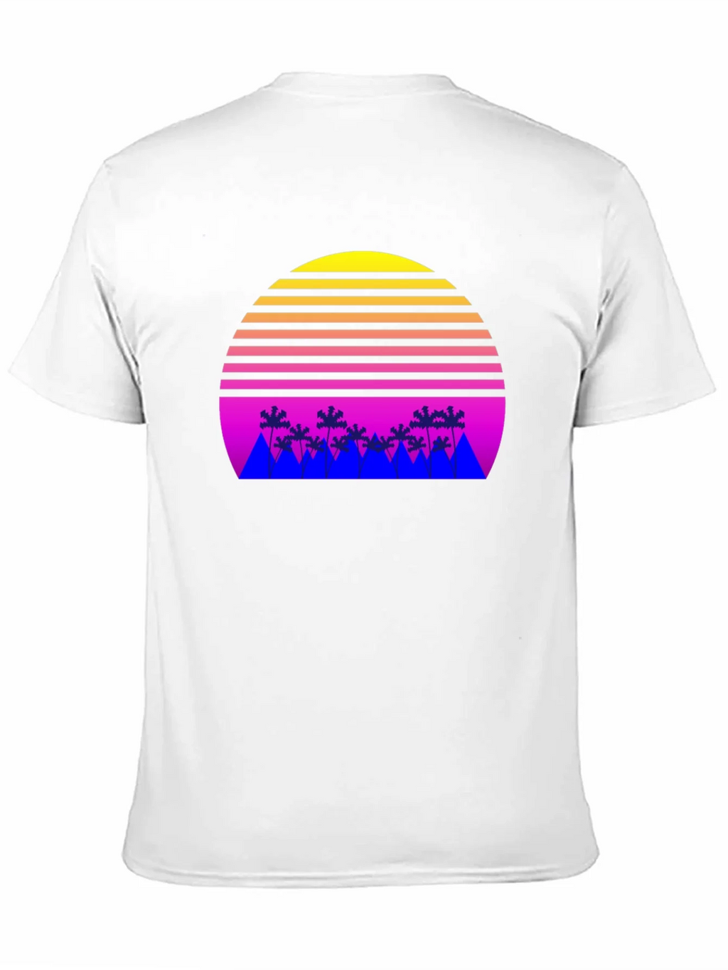 Retro Sunset Palm Tree T-Shirt product image 8
