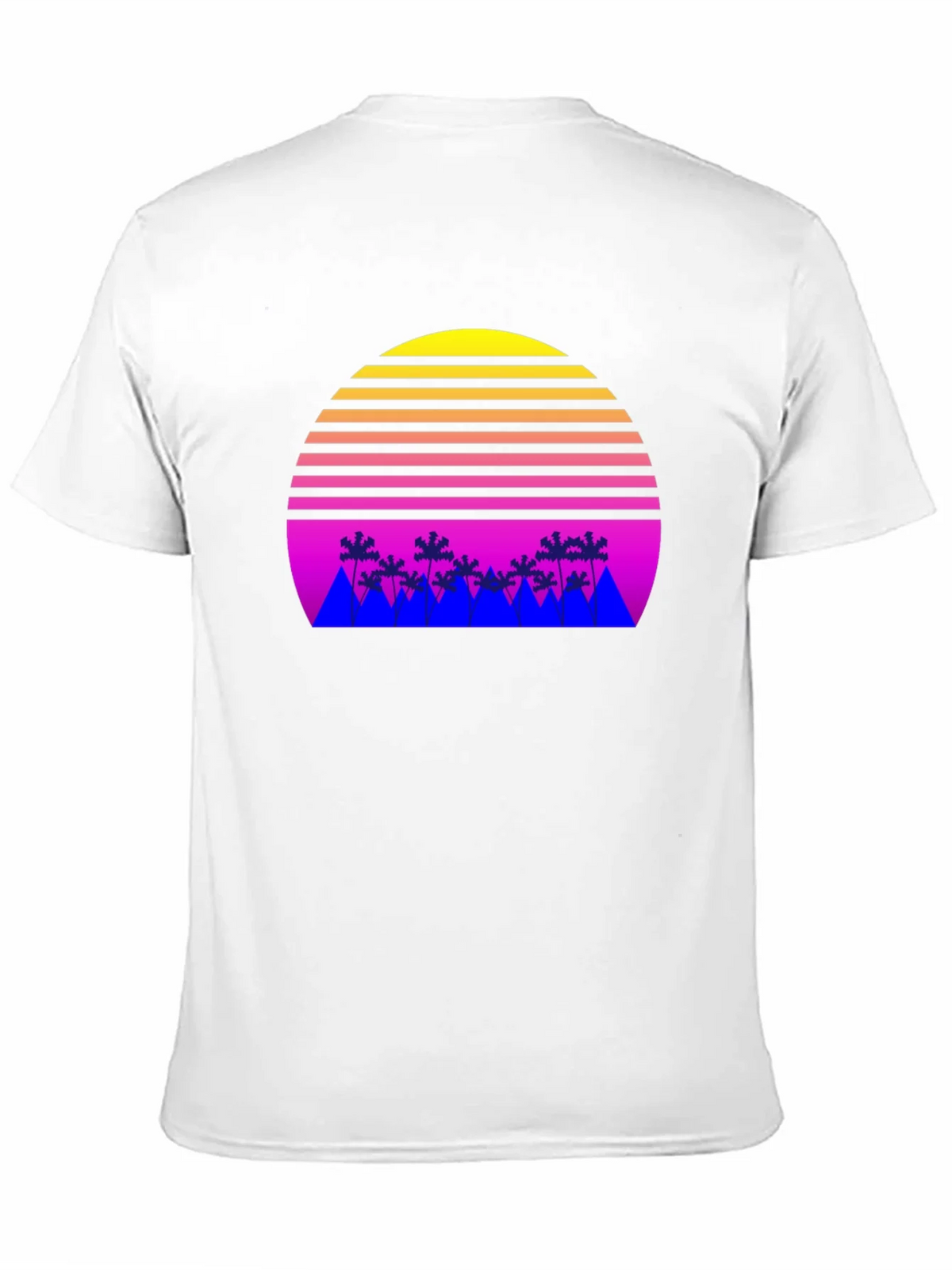 Retro Sunset Palm Tree T-Shirt product image 8