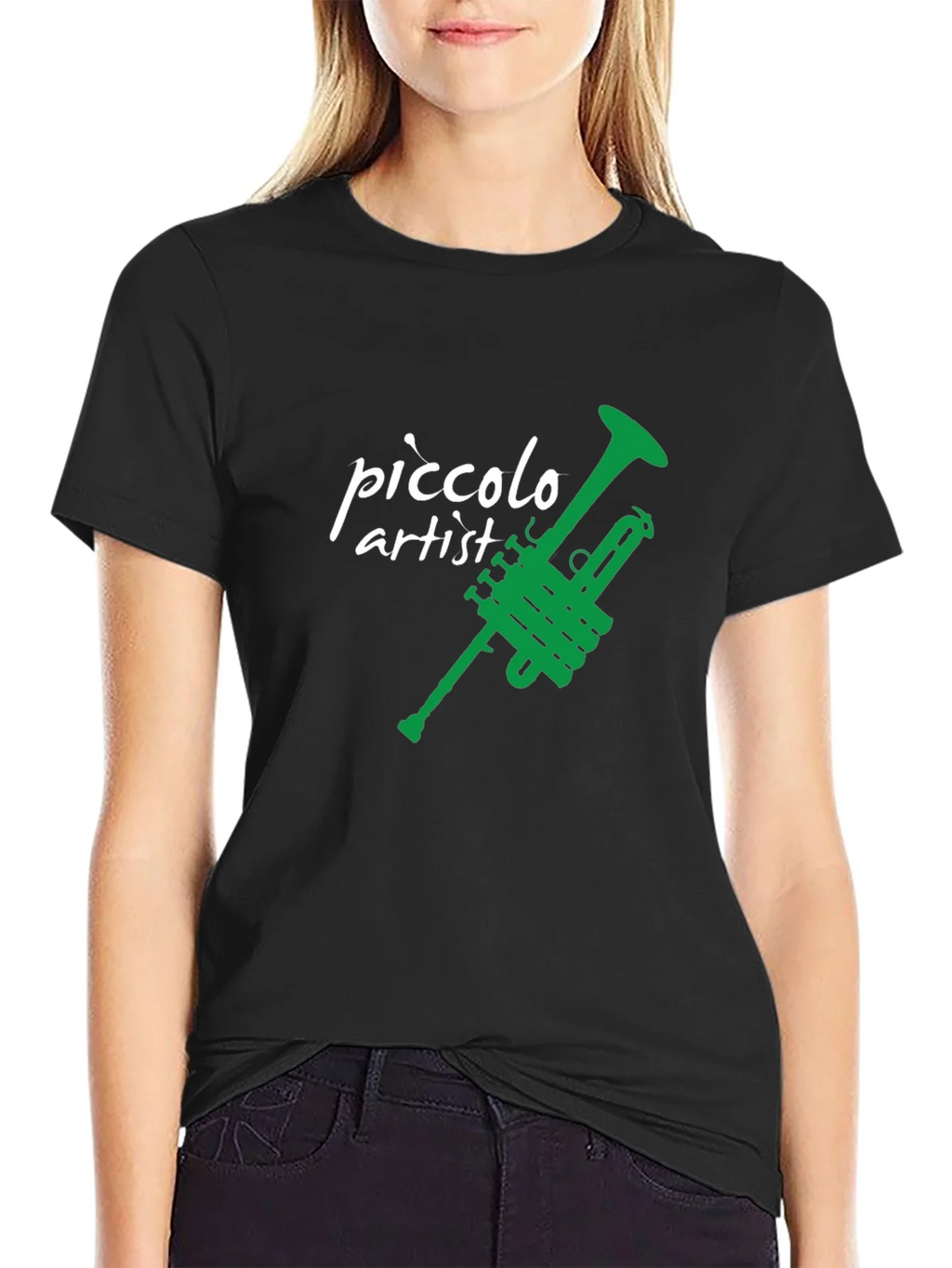 Piccolo Artist Trumpet Graphic Tee - Black product image 2