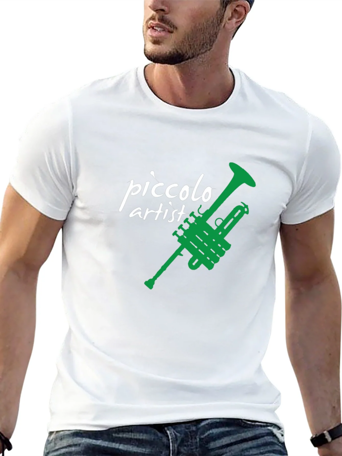 Piccolo Artist Trumpet Graphic Tee - Black product image 10