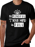 Mindful Graphic Tee - Lotus Design product image 1