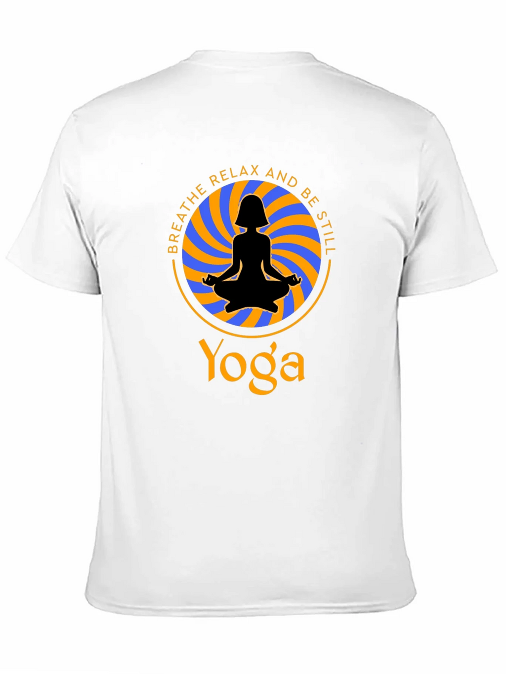 Yoga Meditation T-Shirt - Breathe Relax Be Still product image 10