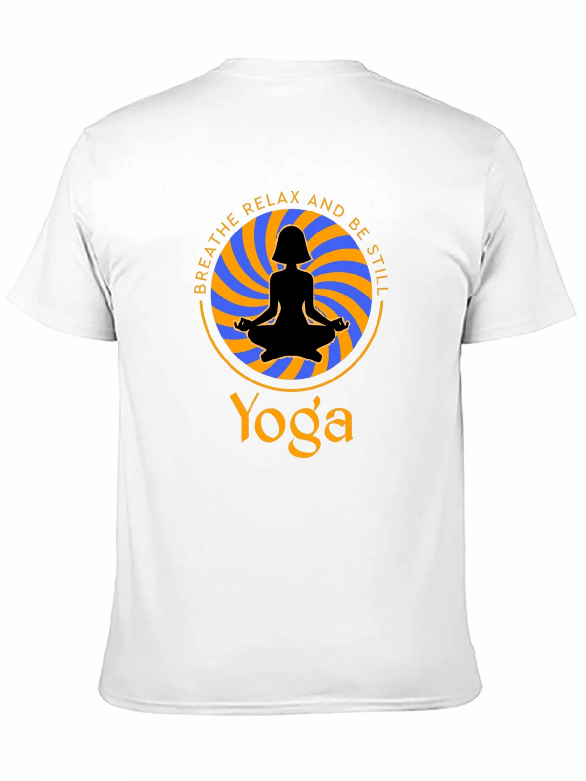 Yoga Meditation T-Shirt - Breathe Relax Be Still product image 10