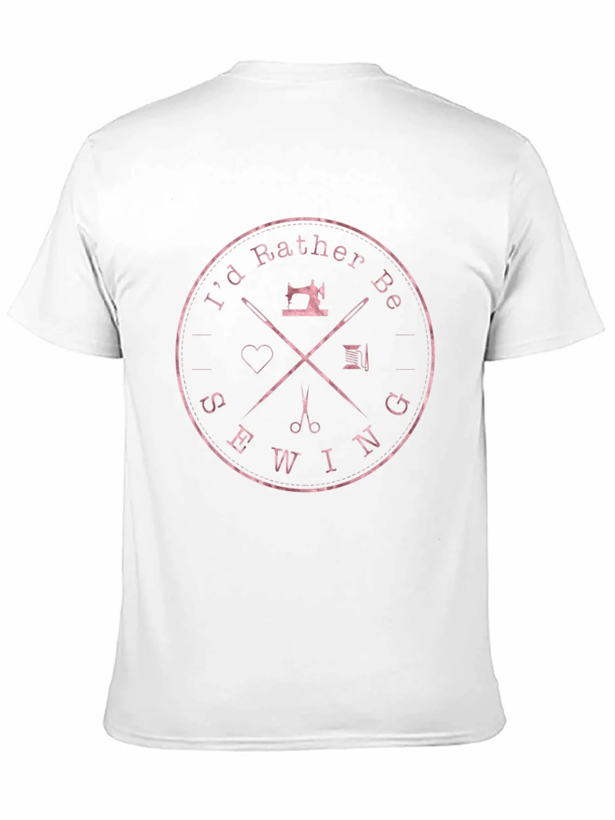 Sewing Enthusiast T-Shirt - Id Rather Be product image 10