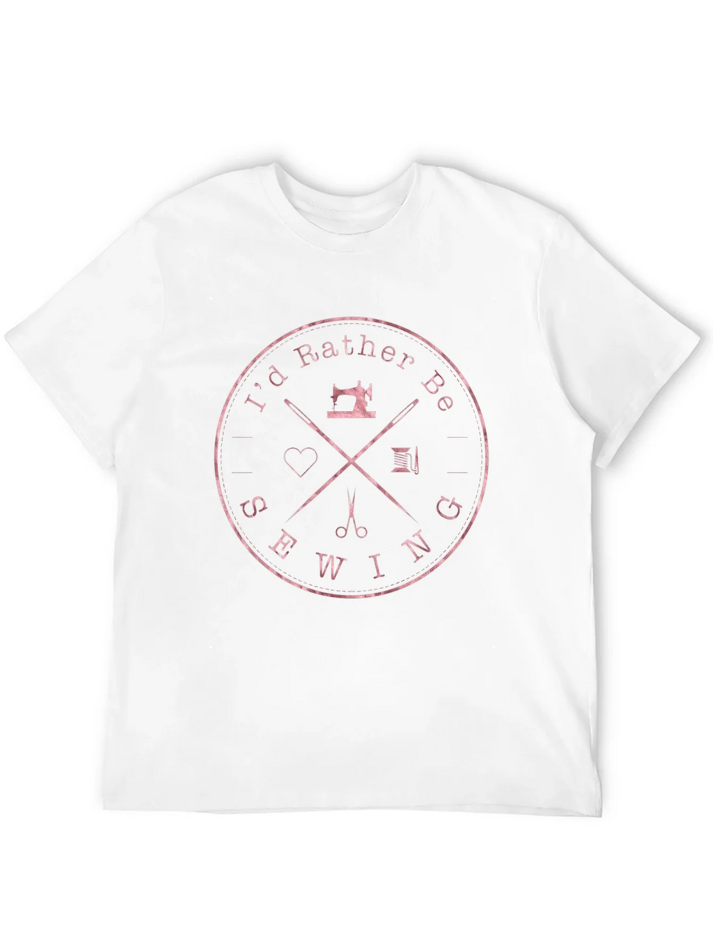 Sewing Enthusiast T-Shirt - Id Rather Be product image 11