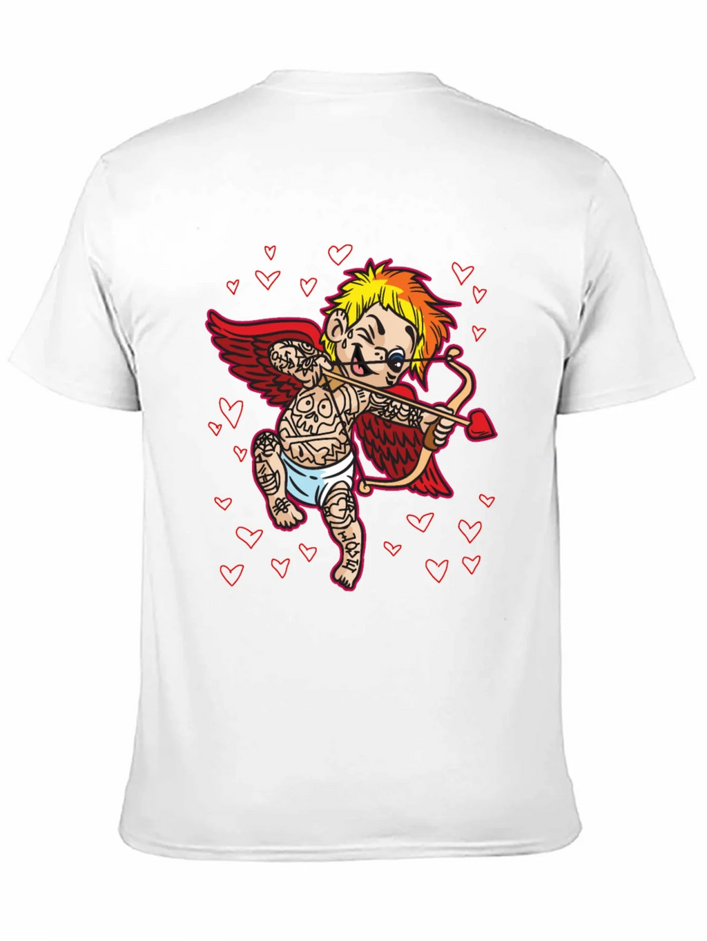Tattooed Cupid T-Shirt - Valentines Day product image 10