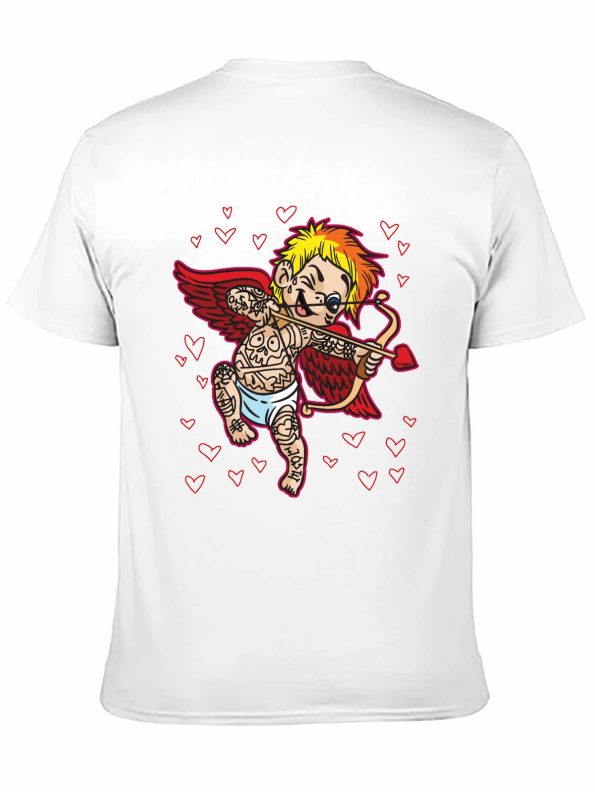 Tattooed Cupid T-Shirt - Valentines Day product image 10