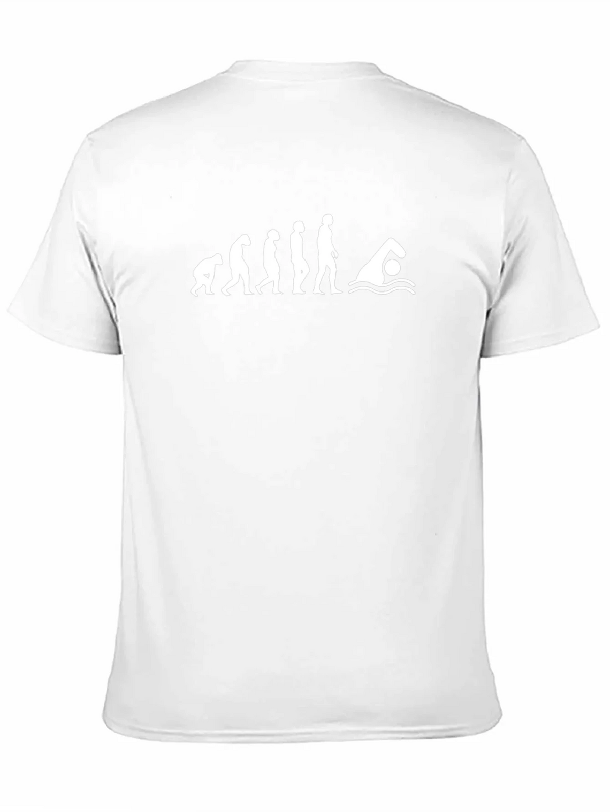 Evolution of Swimmer Black T-Shirt product image 8