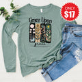 Grace Upon Long Sleeve - Heather Sage - 17 product image 1