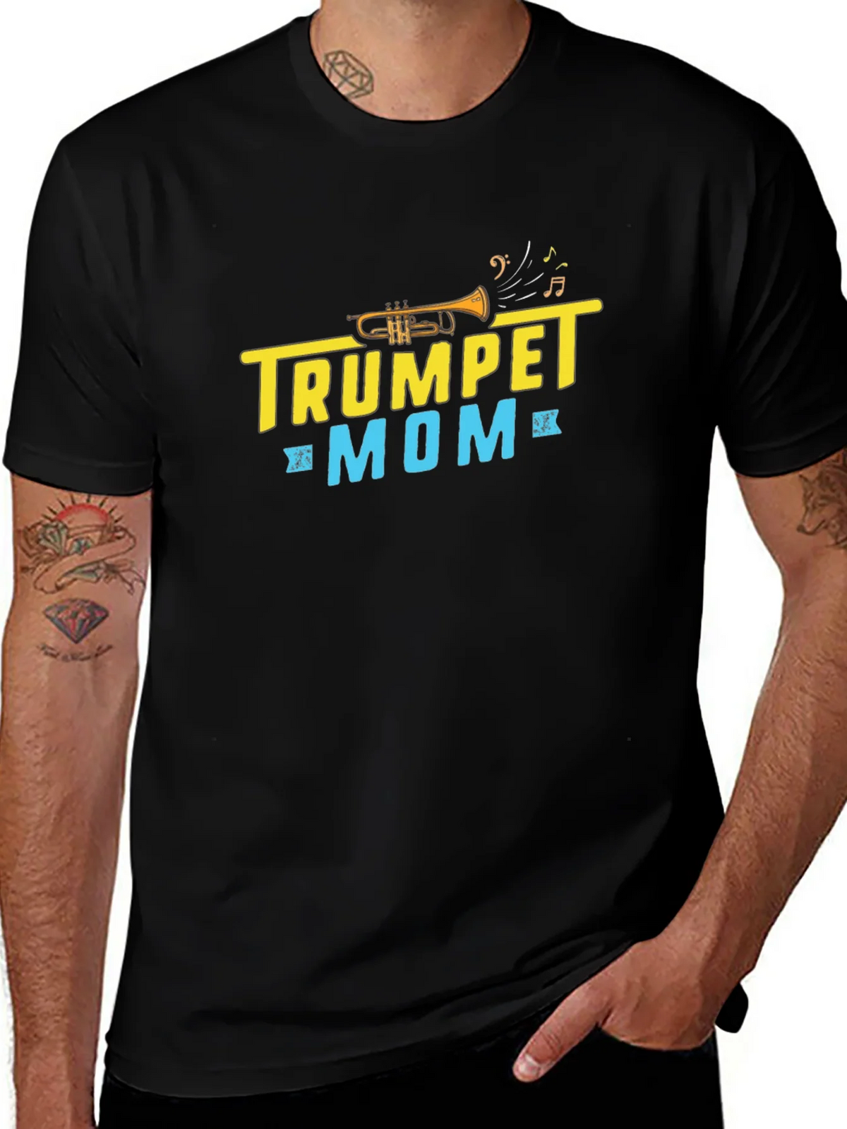 Trumpet Mom T-Shirt - Music Lover Tee product image 1
