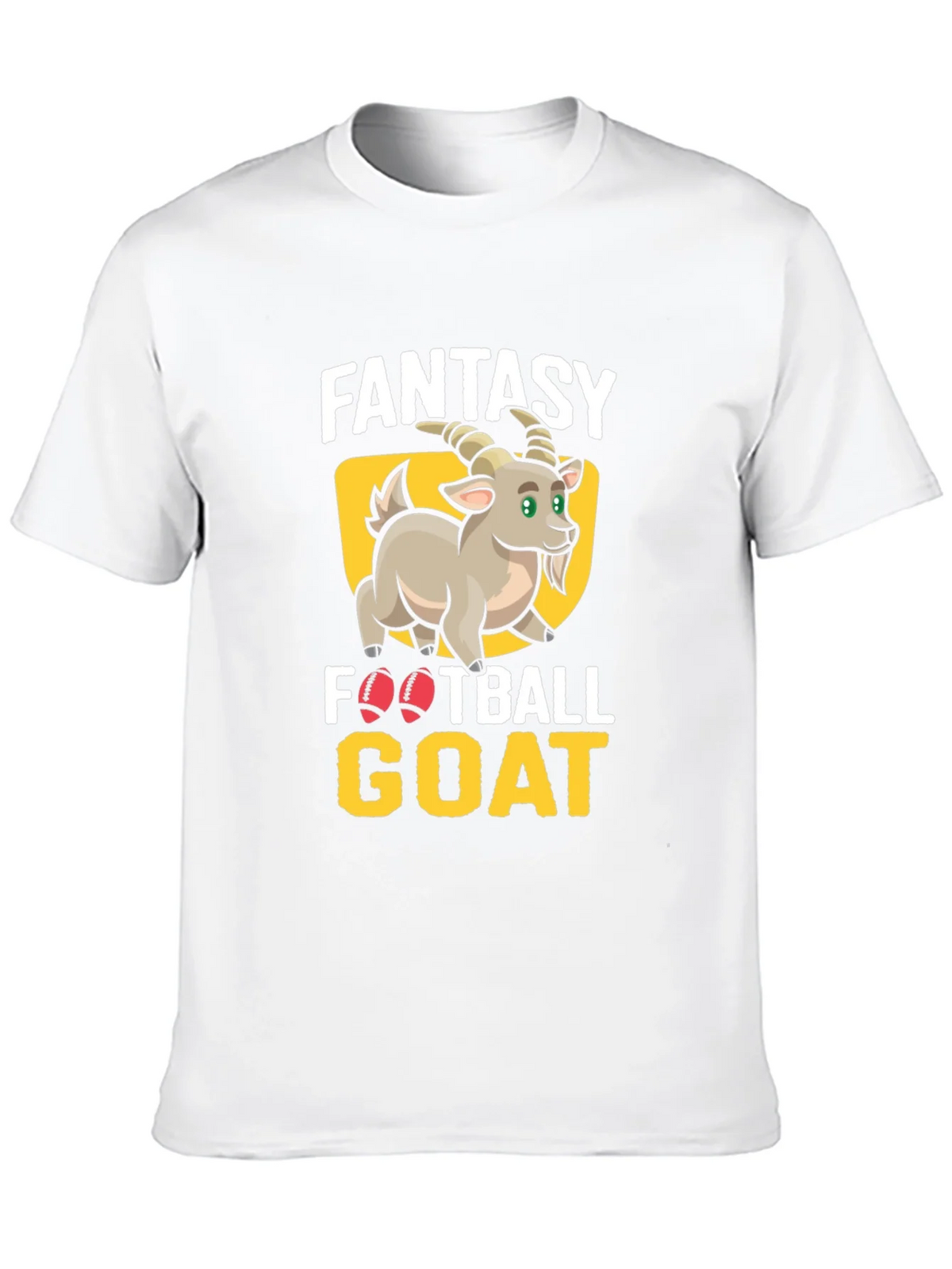 Fantasy Football GOAT T-Shirt - Black product image 1