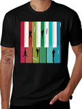 Music Note Piano Keys Runner T-Shirt product image 1