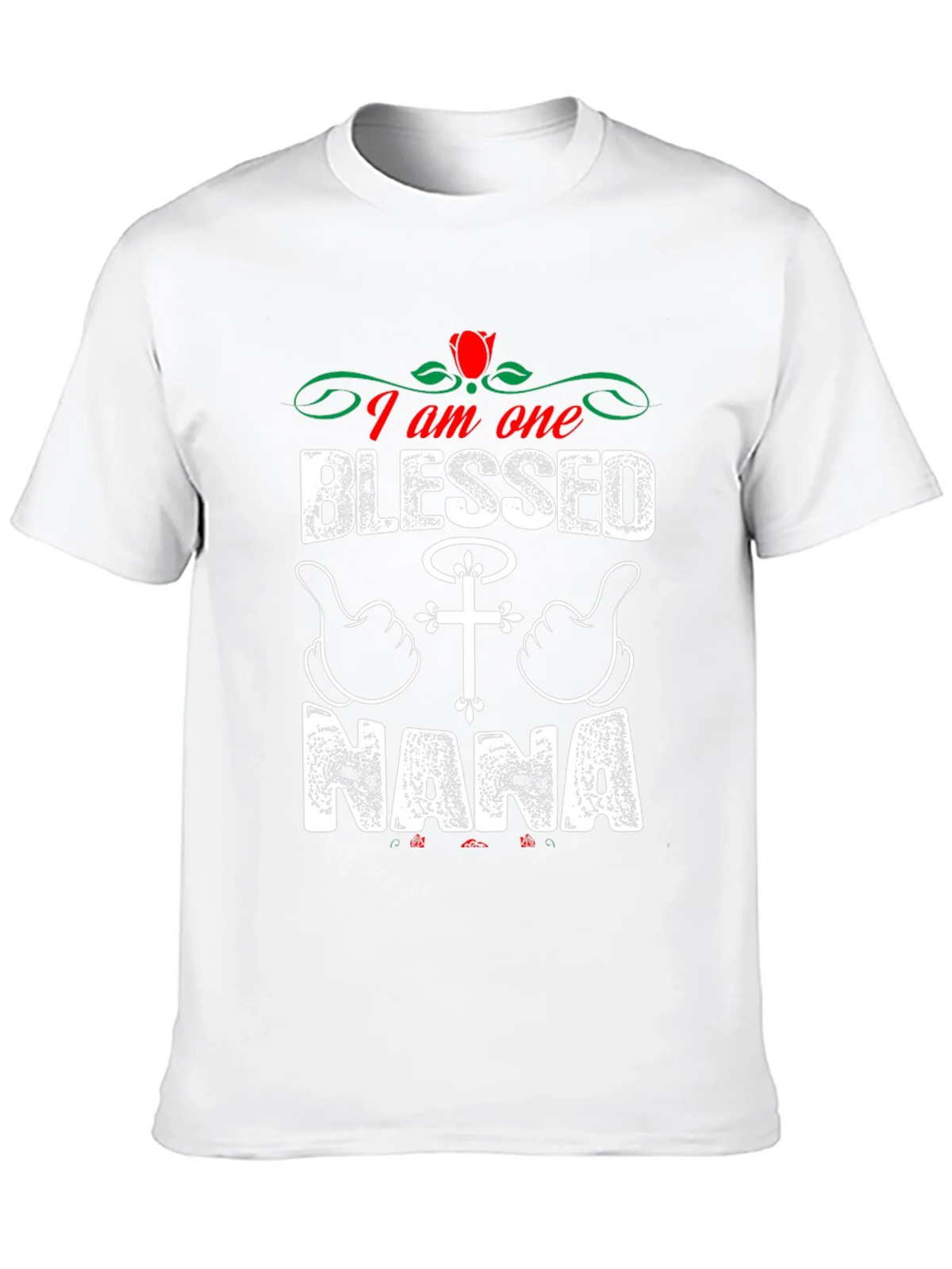 Blessed Nana T-Shirt - Christian Grandparent Apparel product image 6