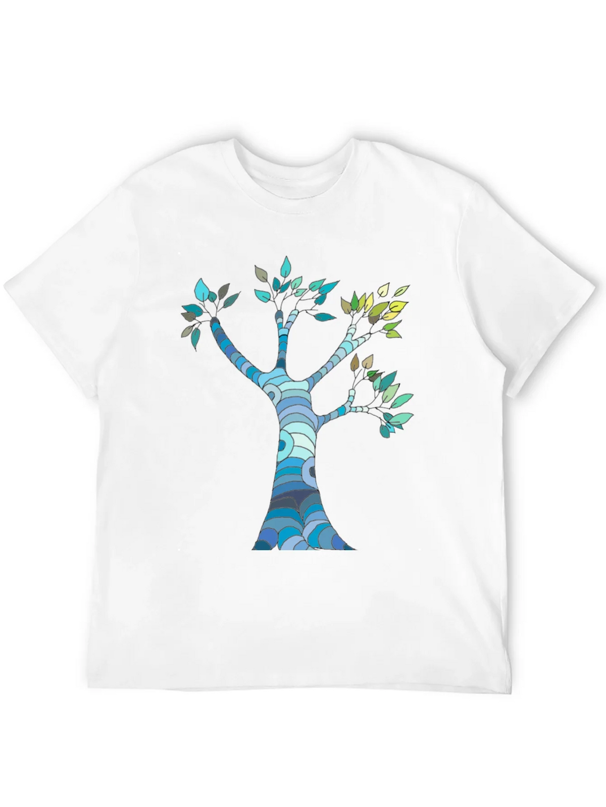 Nature Tree Graphic Print Tee - Stylish Casual Wear product image 6
