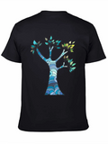 Nature Tree Graphic Print Tee - Stylish Casual Wear product image 1