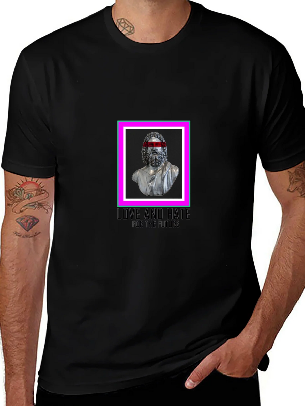 Love and Hate T-shirt product image 1