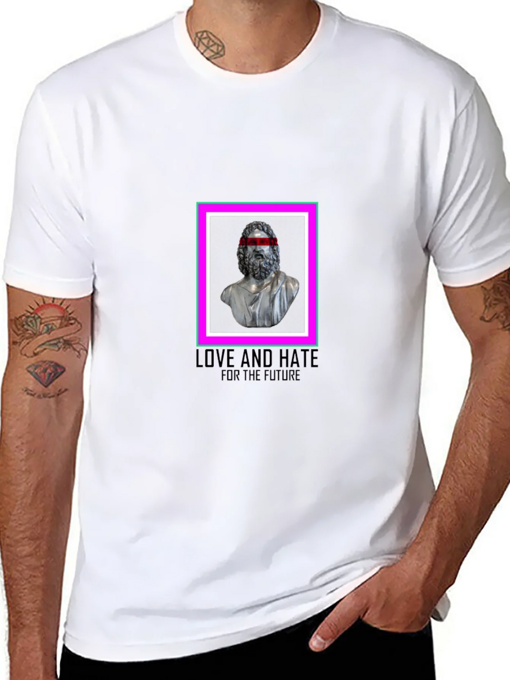 Love and Hate T-shirt product image 5
