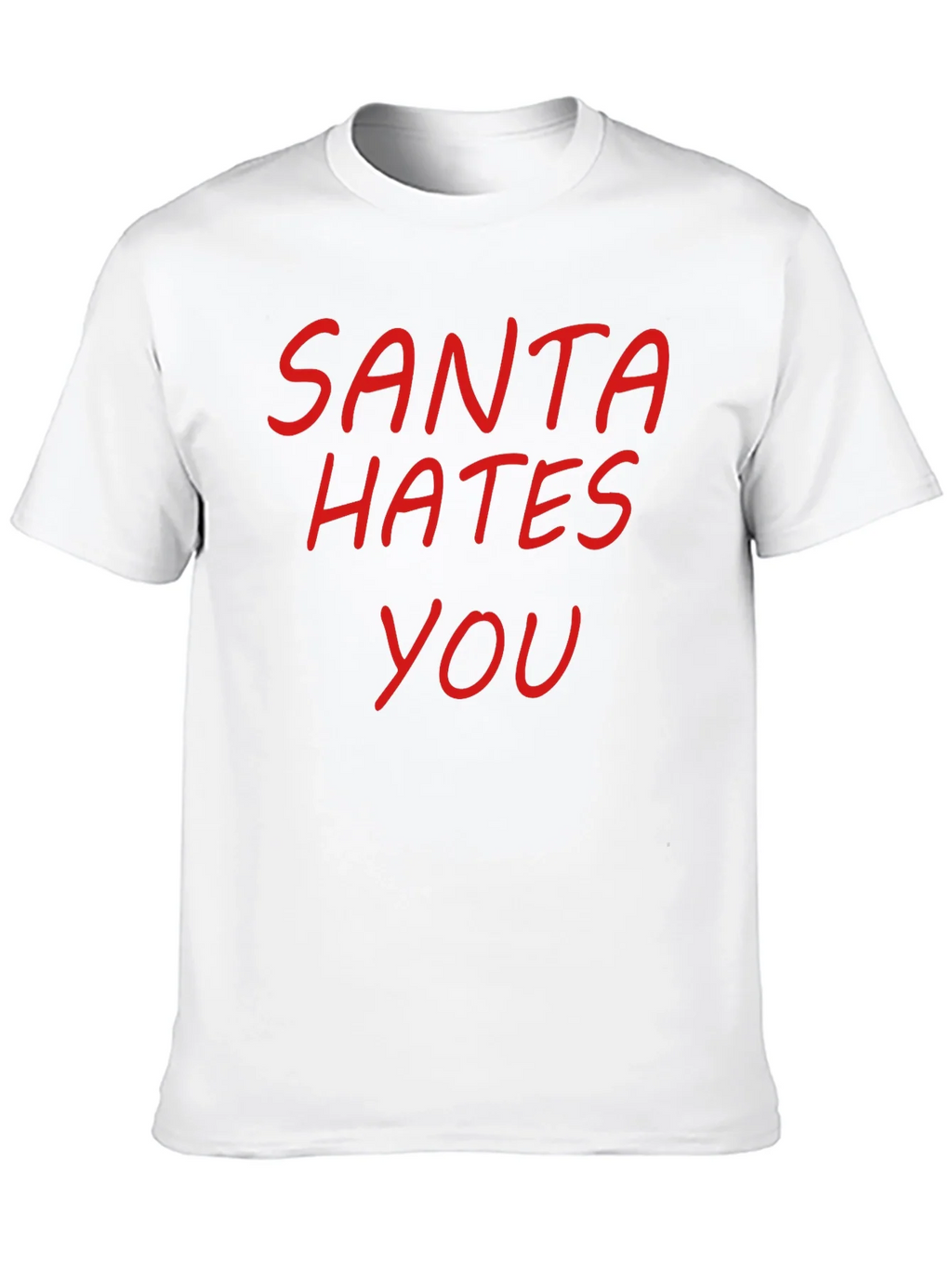 Santa Hates You Graphic T-Shirt product image 9