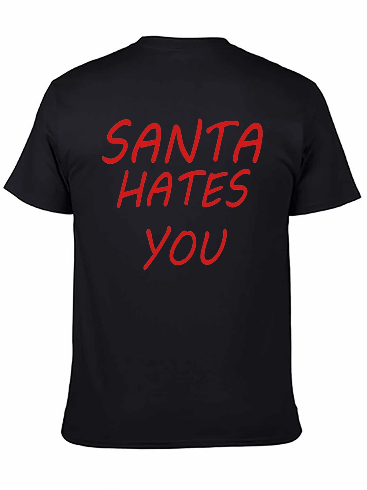 Santa Hates You Graphic T-Shirt product image 4