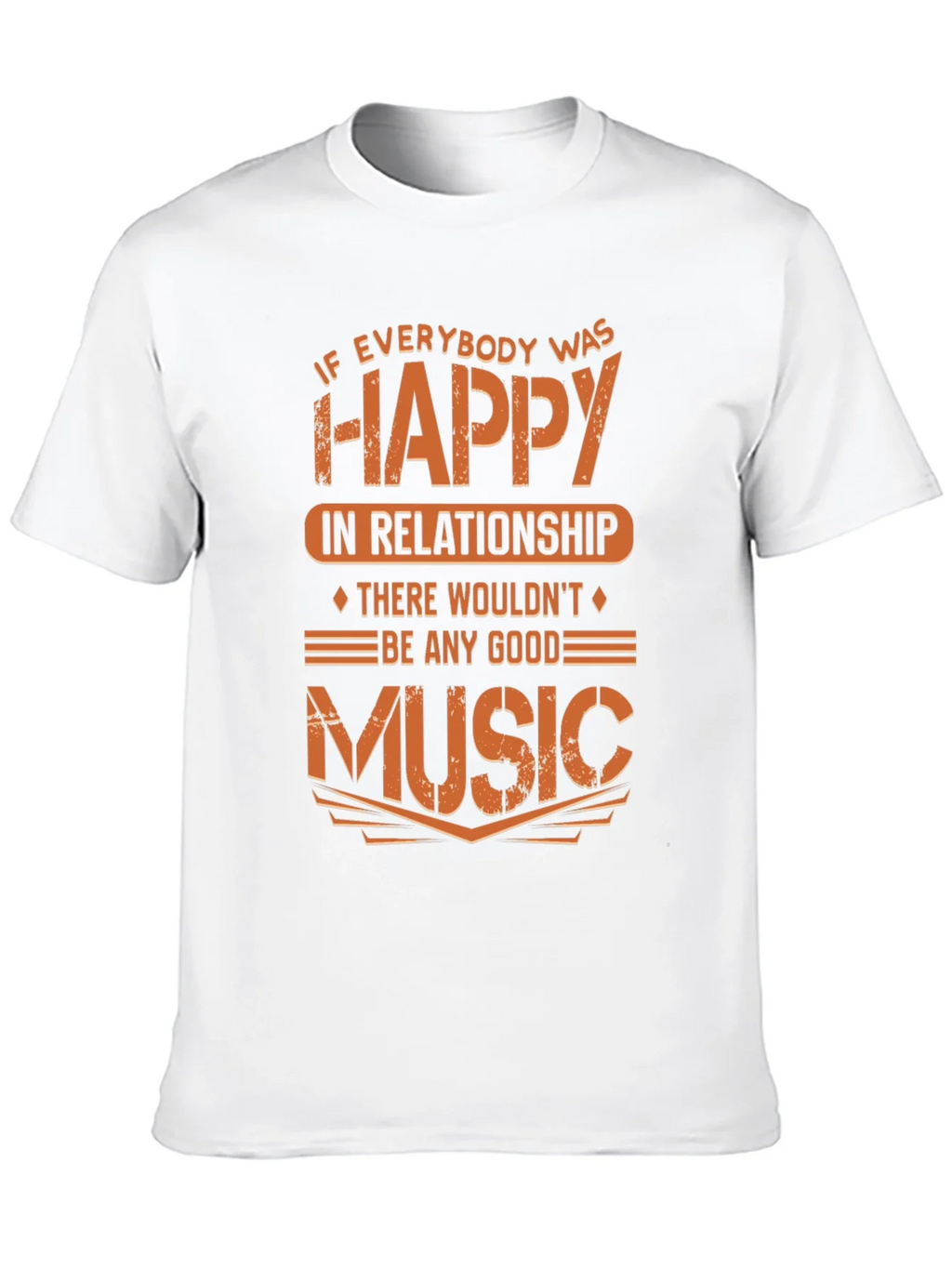 Funny Music Lover T-Shirt - If Everybody Was Happy product image 9