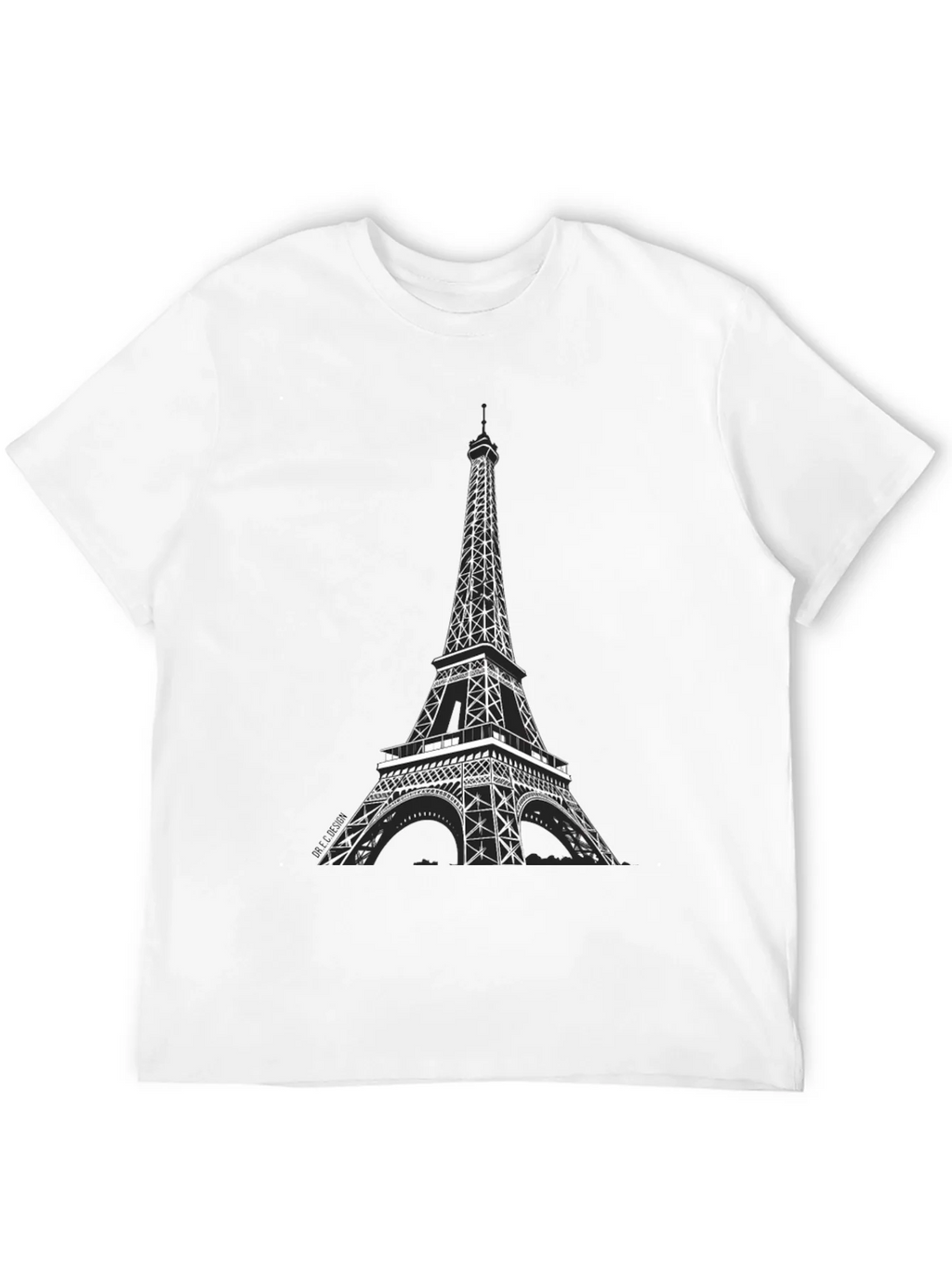 Eiffel Tower Graphic Tee - Black product image 11