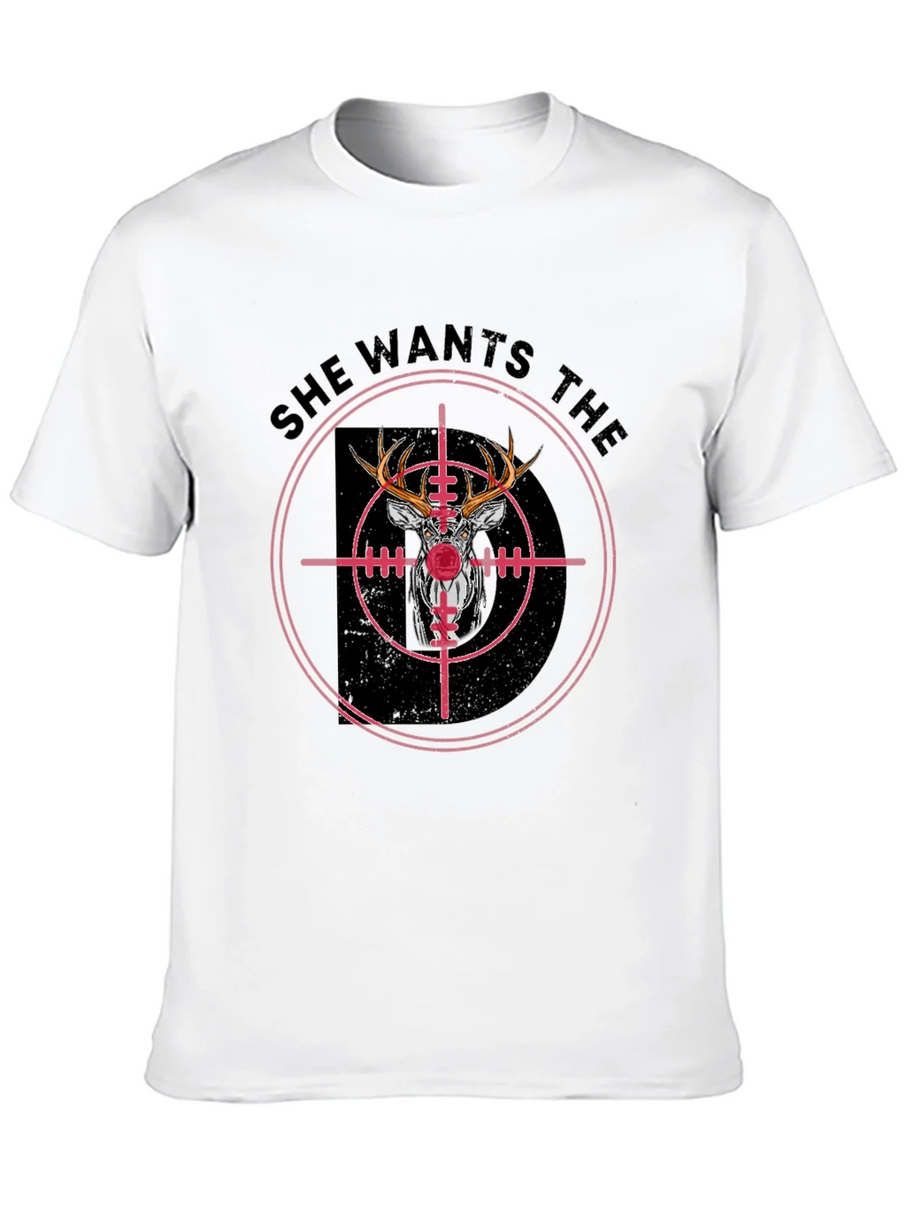 She Wants the Buck Deer Hunting T-Shirt product image 9