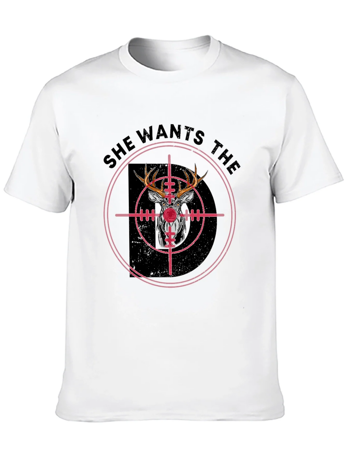 She Wants the Buck Deer Hunting T-Shirt product image 9