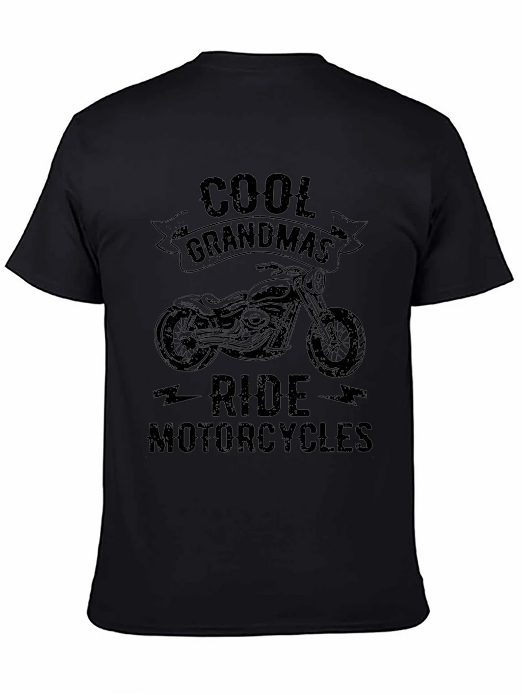 Cool Grandmas Ride Motorcycles T-Shirt product image 4