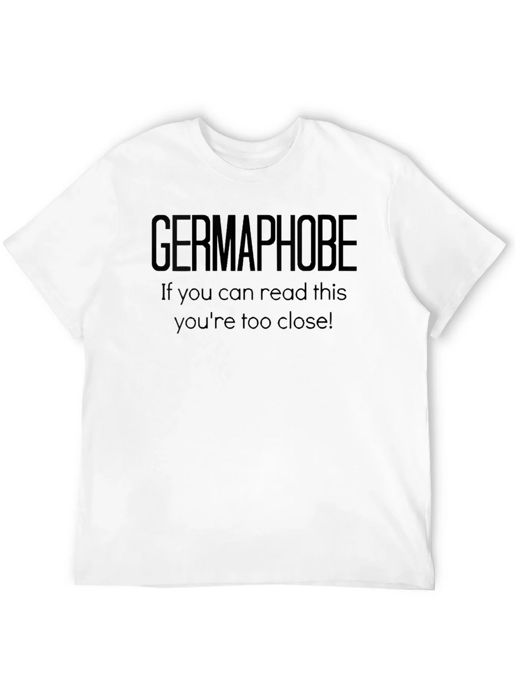 Germaphobe T-Shirt - Funny Social Distance Tee product image 4