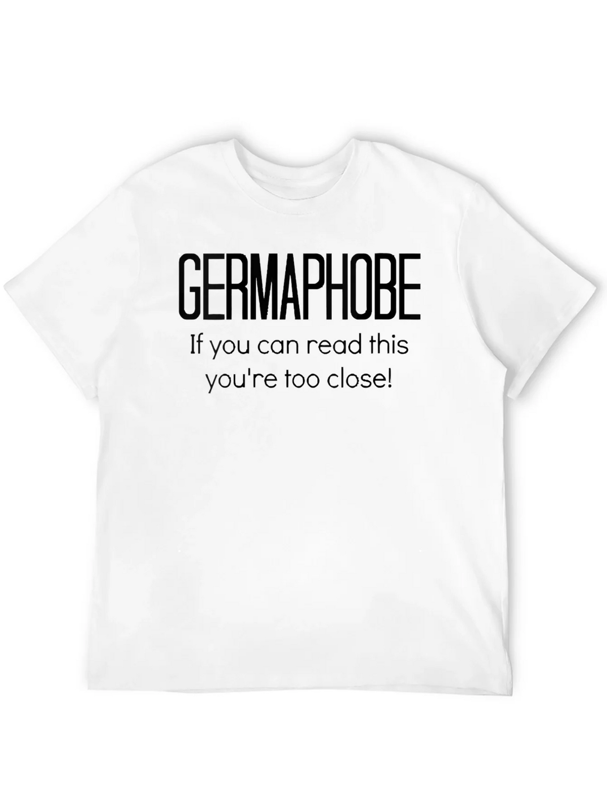 Germaphobe T-Shirt - Funny Social Distance Tee product image 4