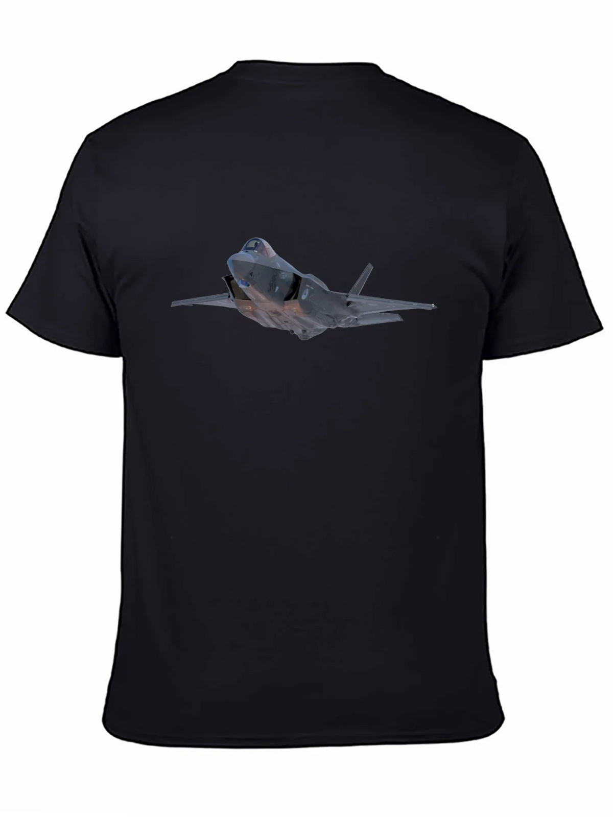 Jet Plane Graphic Black T-Shirt product image 3