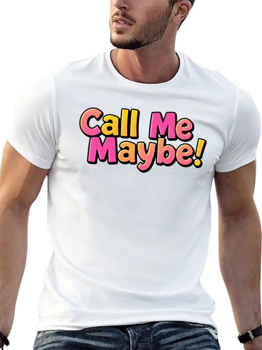 Call Me Maybe Black T-Shirt product image 3