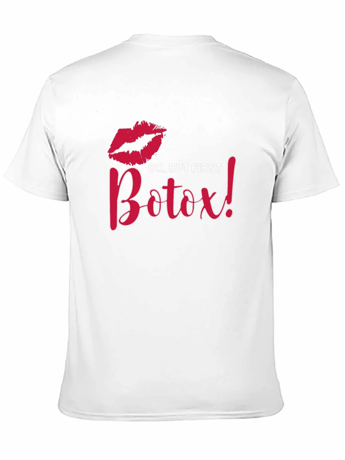 Ok But First Botox Black T-Shirt product image 3