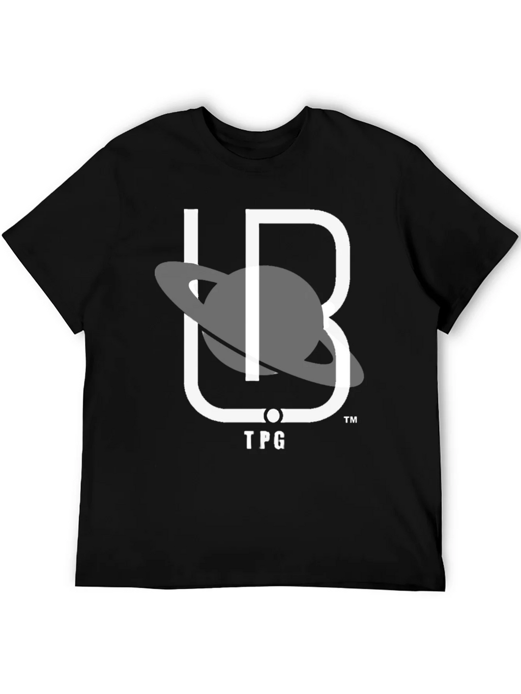 Space Logo Black T-Shirt product image 5