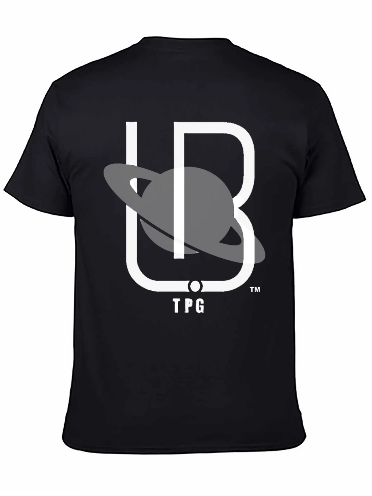 Space Logo Black T-Shirt product image 4