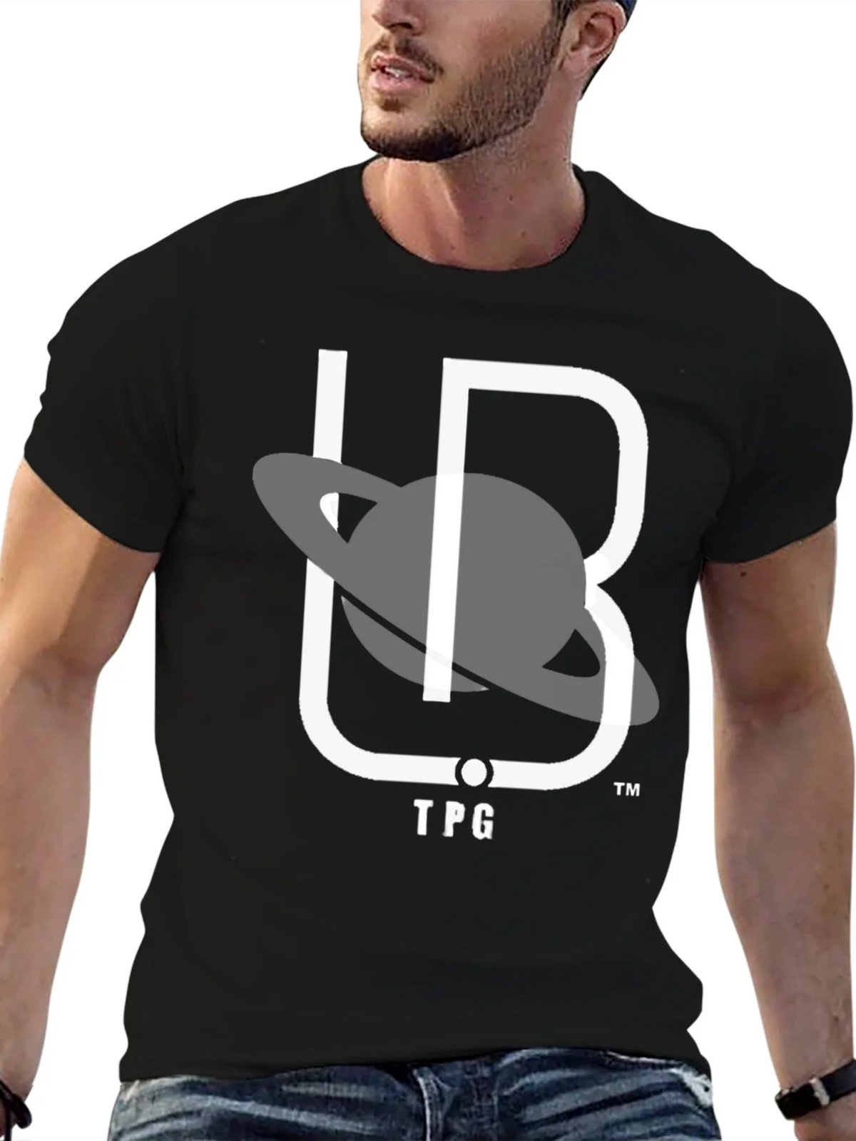 Space Logo Black T-Shirt product image 6
